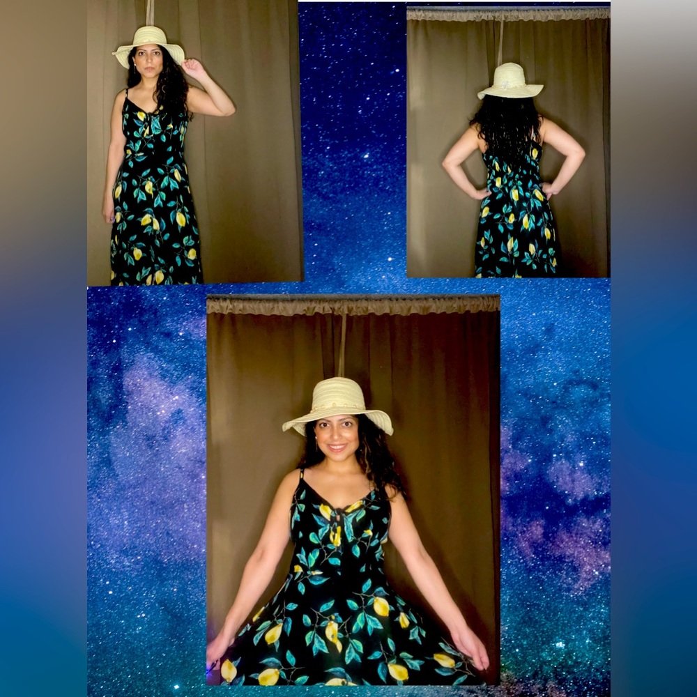 Lemon dress for summer time